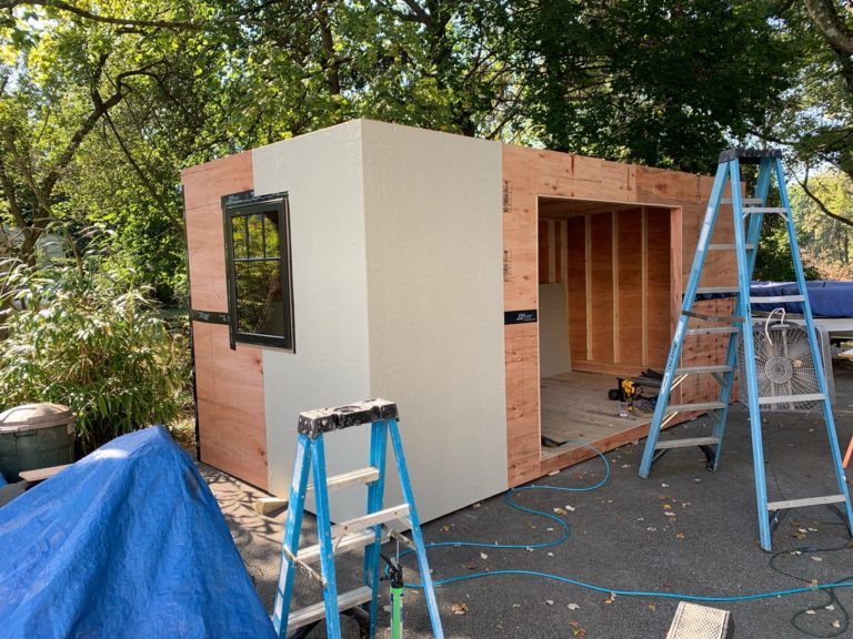 Construction of She Shed
