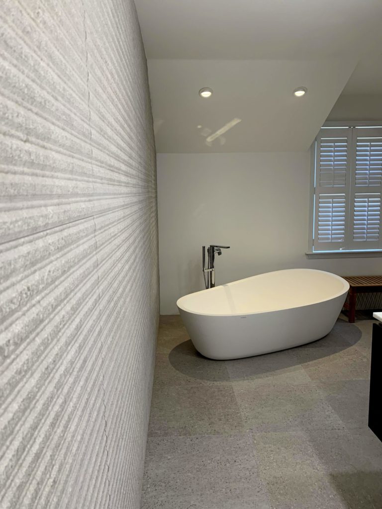 Soaking Tub in Master Bath