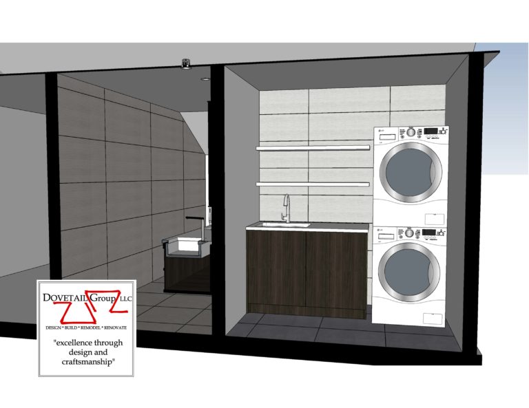 Laundry Room Design Drawing