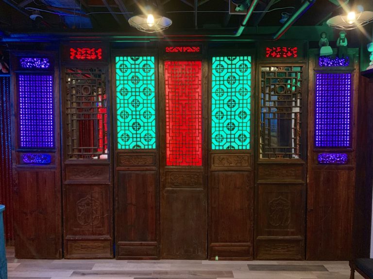 Antique Panels with LED Lighting