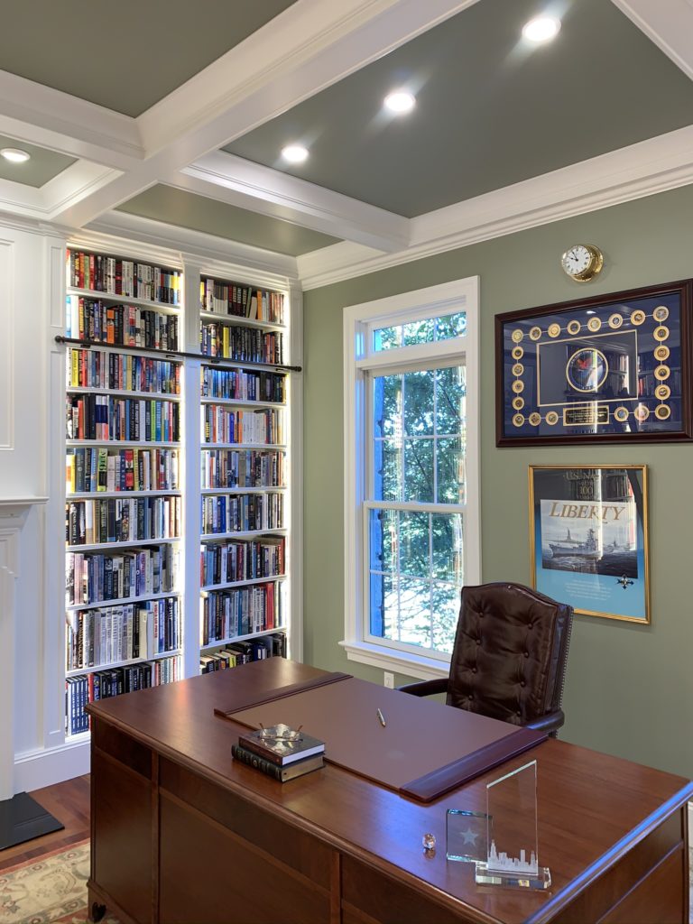 Library with Desk