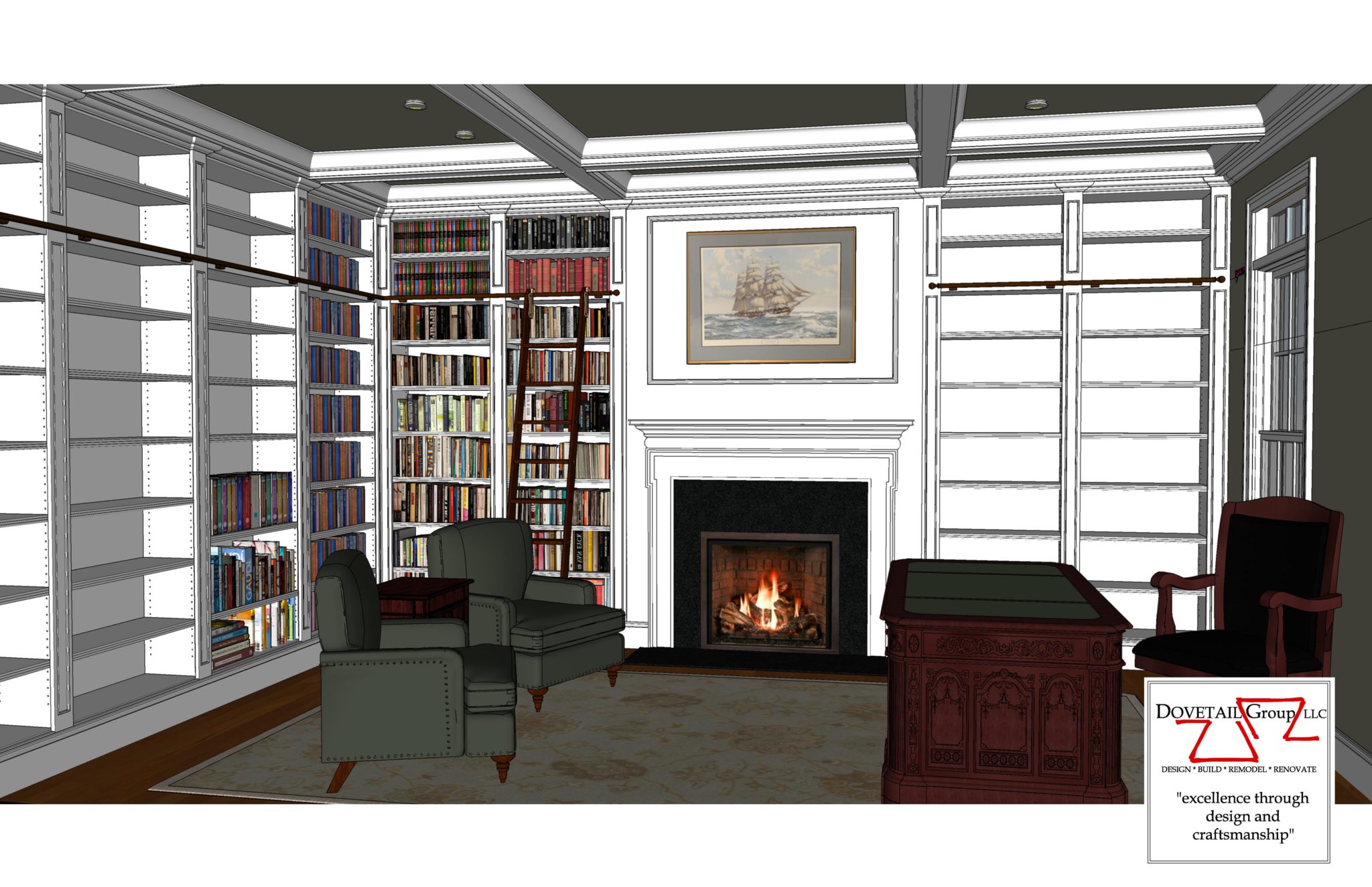 Classic Library Renovation - Dovetail Group