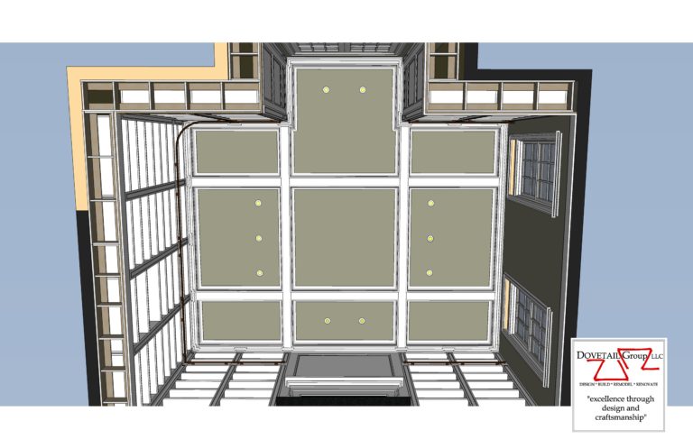 Library Design Drawing