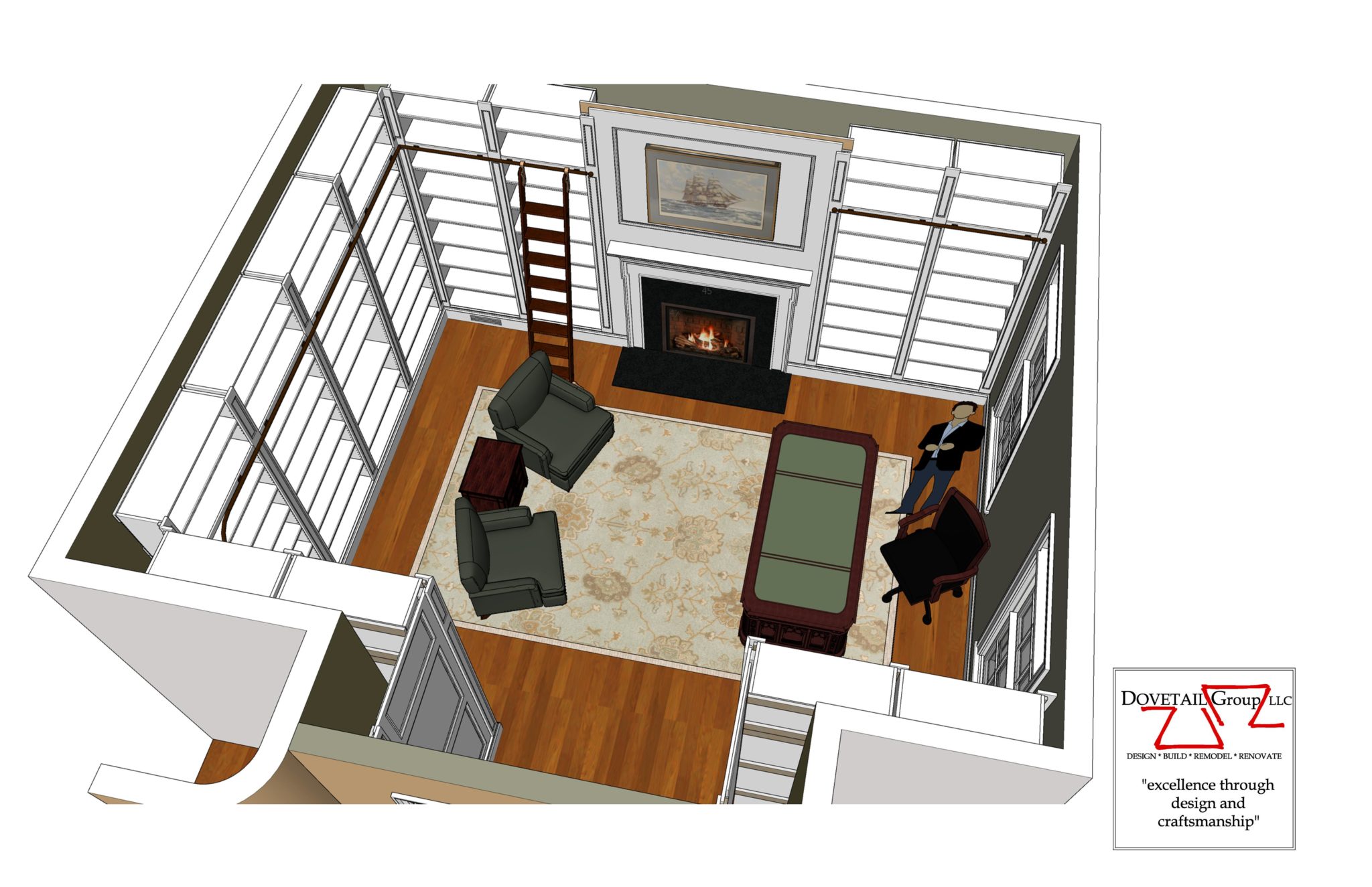 Classic Library Renovation - Dovetail Group