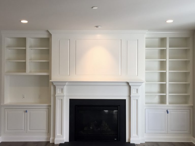 Fireplace with Built-ins