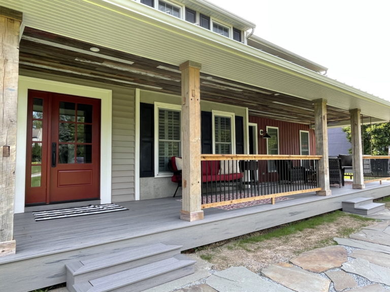 Porch sitting area