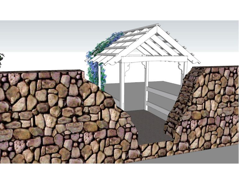 Trellis Design Drawing