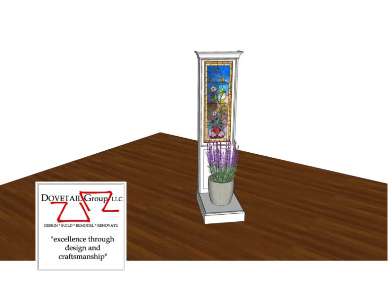 Stained Glass Design Drawing