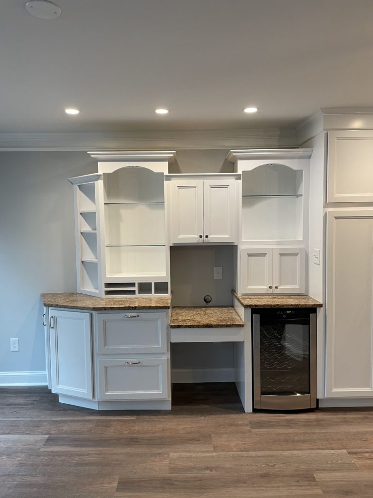 built ins in kitchen