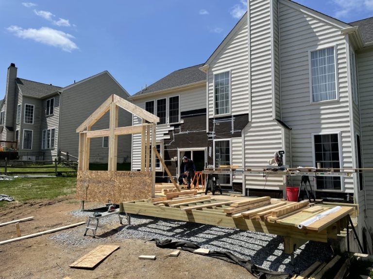 Helical piles in home renovation