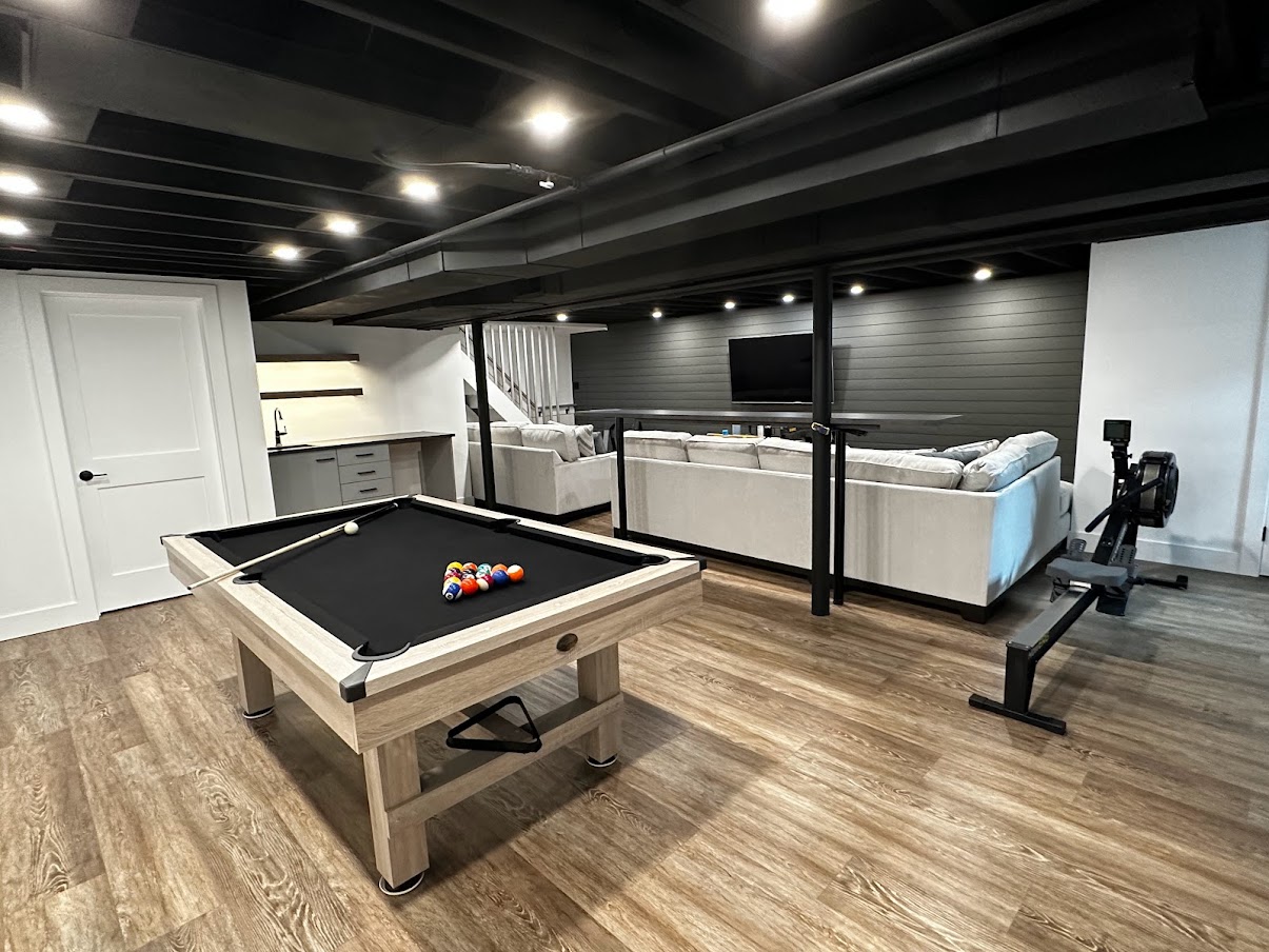 Gen Z Basement Makeover - Dovetail Group